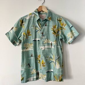 Kahala boy hawaiian shirts XL